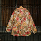 William Morris Print Quilted Fishtail Parka