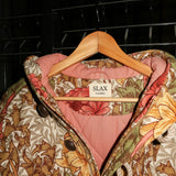 William Morris Print Quilted Fishtail Parka