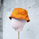 Reversible Floral Print Blanket Bucket Hat