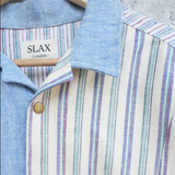 French Linen & Chambray Long Sleeve Shirt