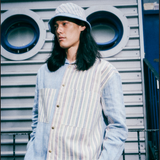 French Linen & Chambray Long Sleeve Shirt